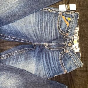 NWT Ariat Boys Slim size 12R denim jean